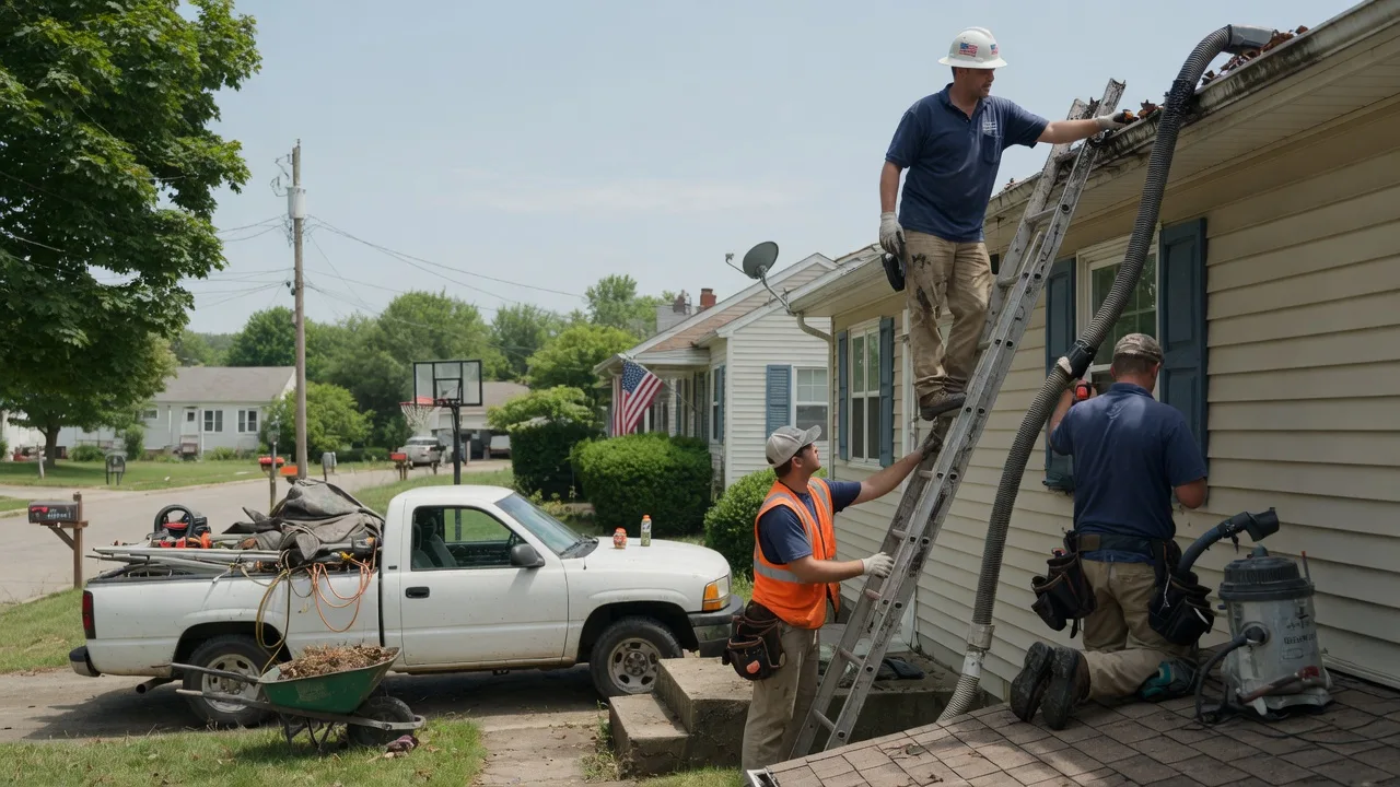 Gutter Installation in Friedens, PA near me